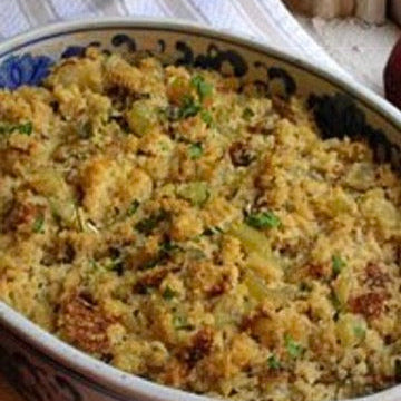 Cornbread Dressing - Thanksgiving Catering Pan